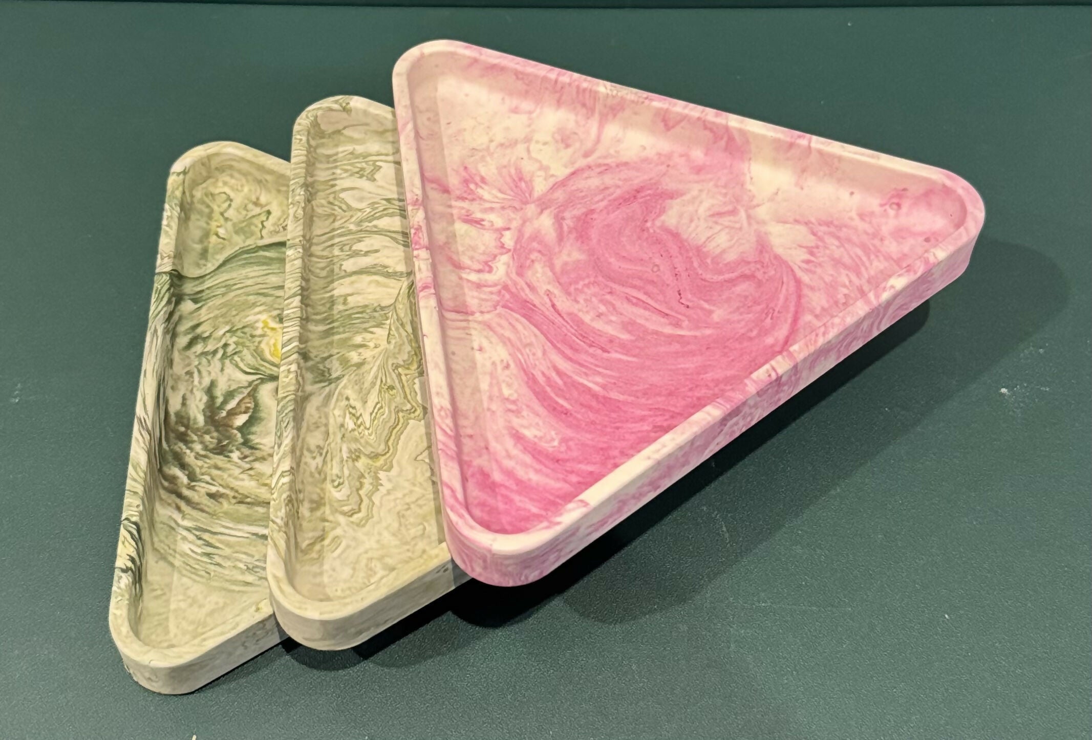 Marbled Triangle Trinket Dish