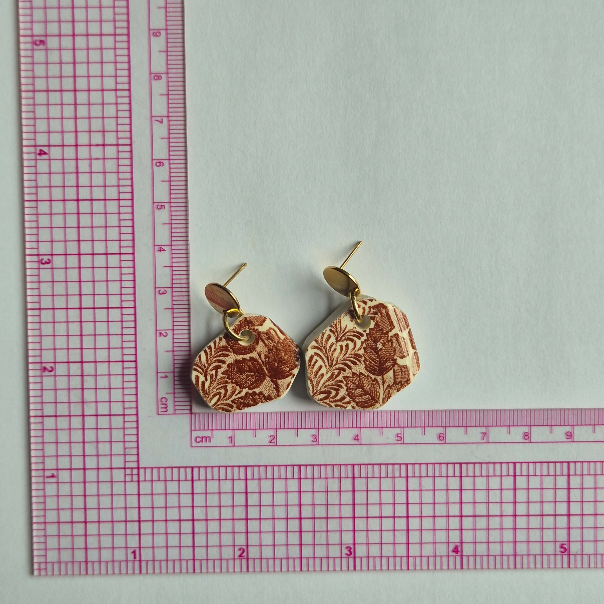 Recycled Ceramic Earring
