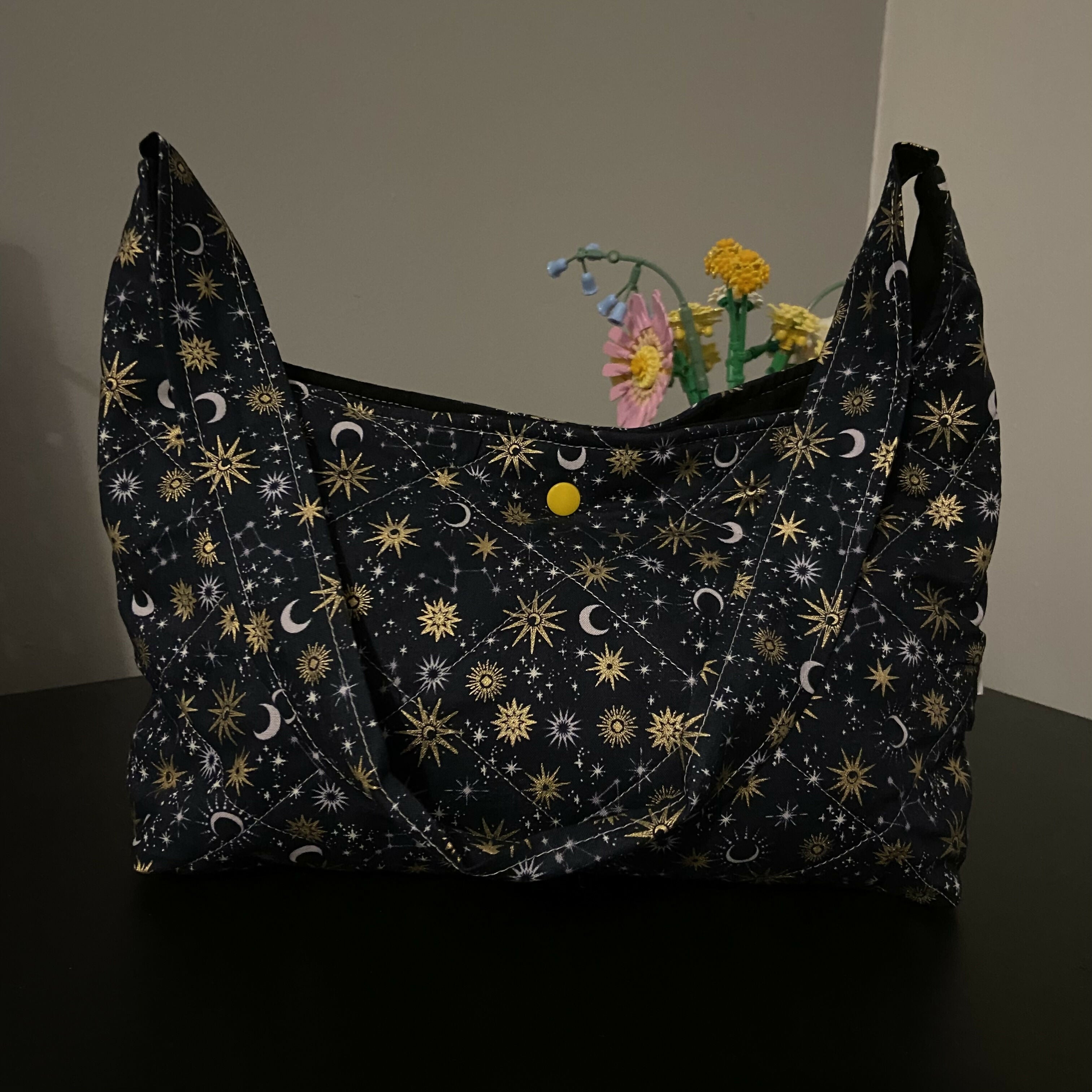 Celestial Slouchy Shoulder Bag