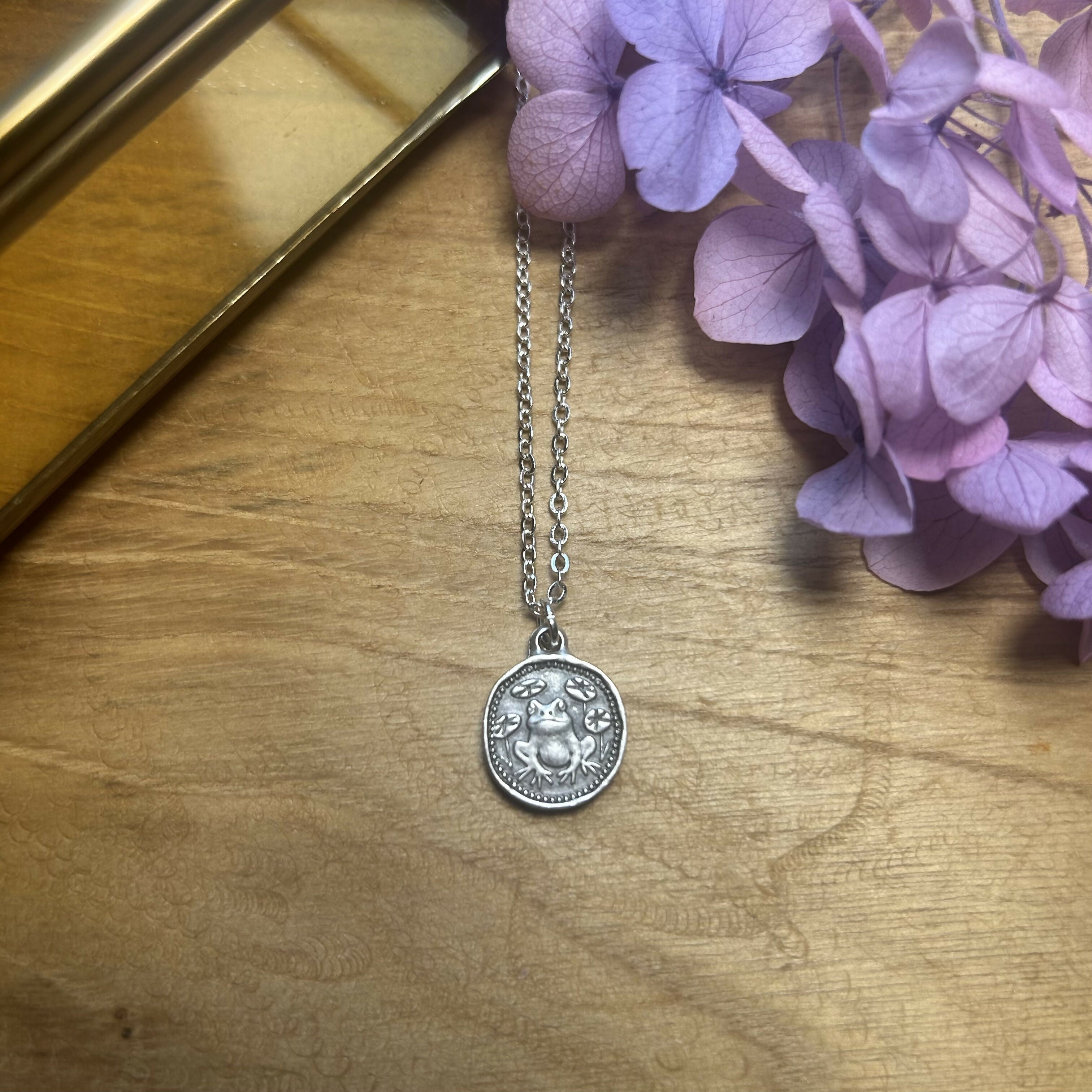 Lovely Frog Charm Necklace