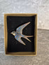 Unique Handcrafted Flying Swallow Pin