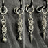 CHAINMAIL SPIKE/BALL EARRINGS - STAINLESS STEEL