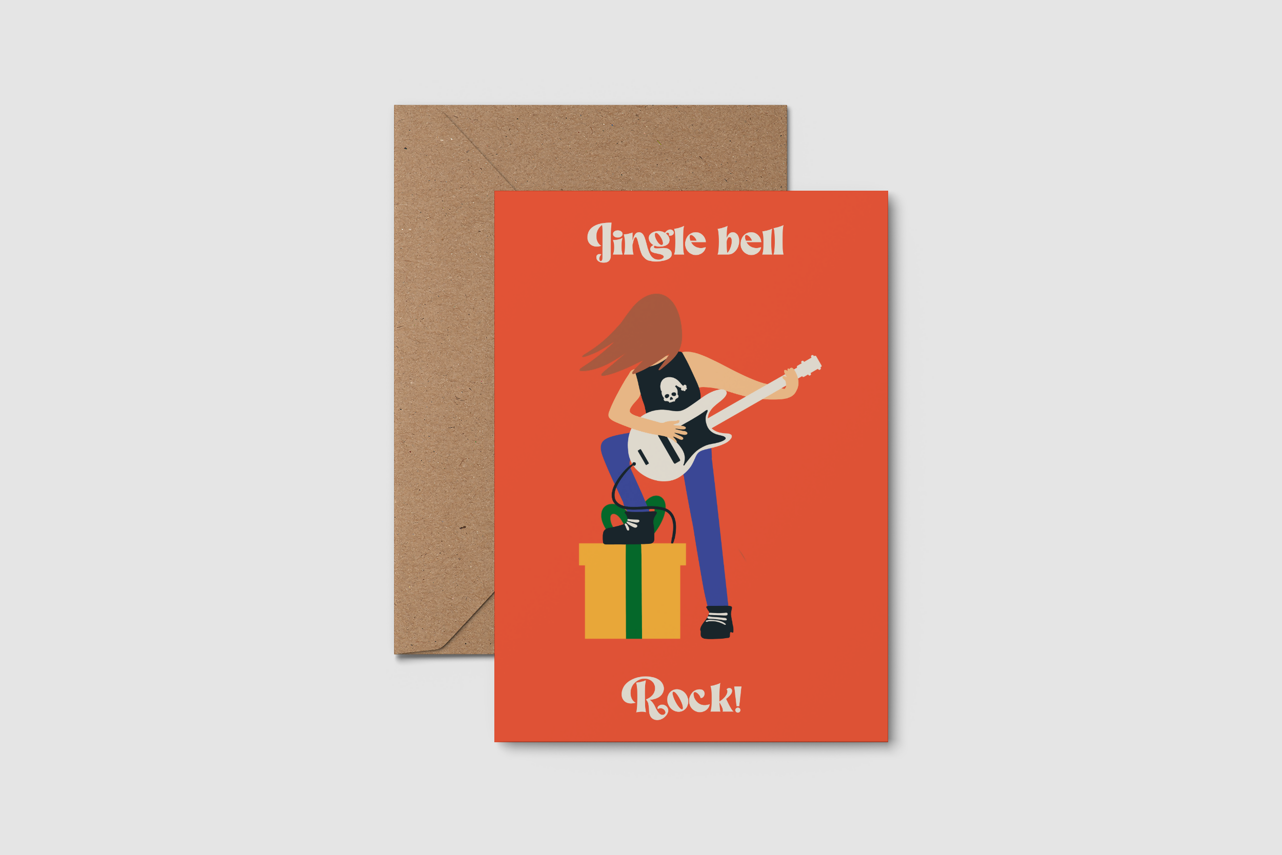 Jingle Bell Rock Christmas Card