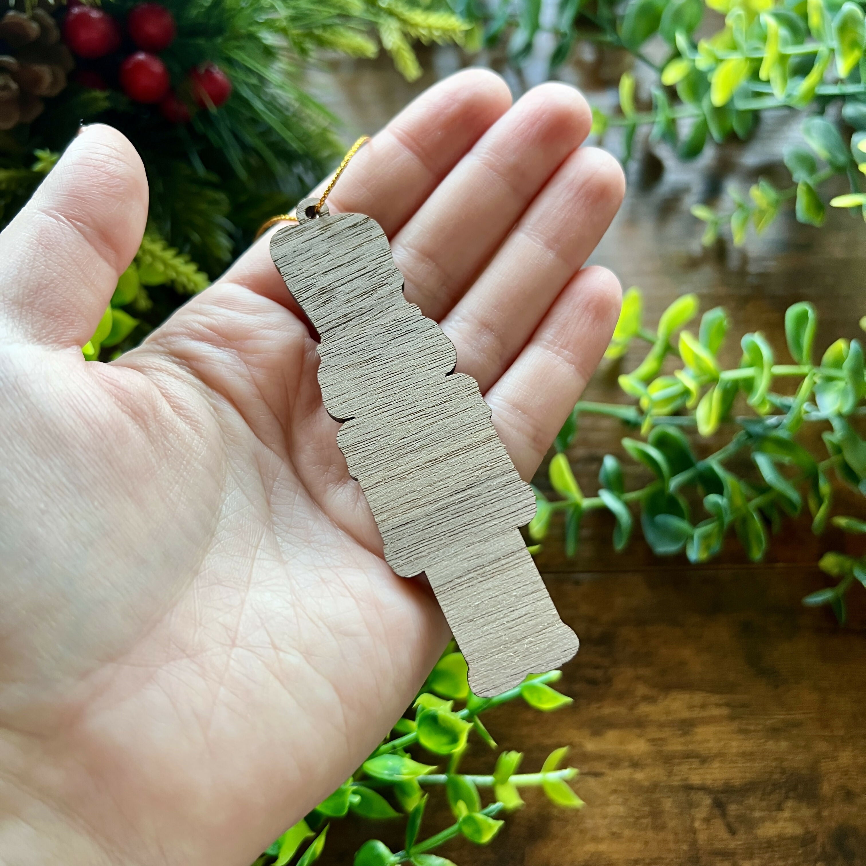 'Wilhelm' Nutcracker Wooden Decoration