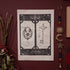 Lock and Key Linoprint
