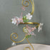 Fairy Garden Beaded Wire Wrapped Arm Cuff In Gold