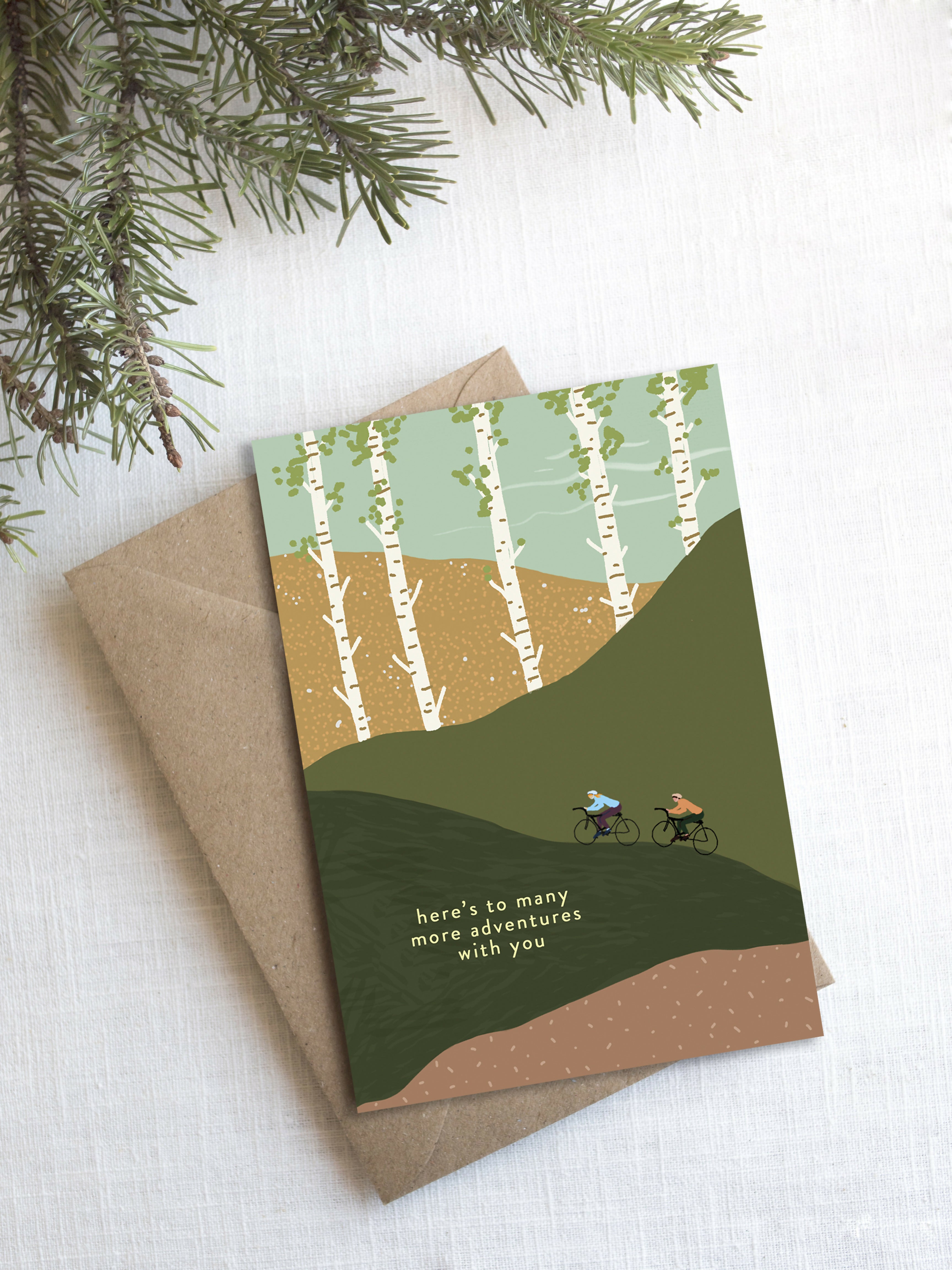 Adventures With You Valentines Card
