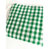 Green Gingham Quilted Coin Purse / Card Holder