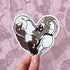 Heart Rat Vinyl Sticker