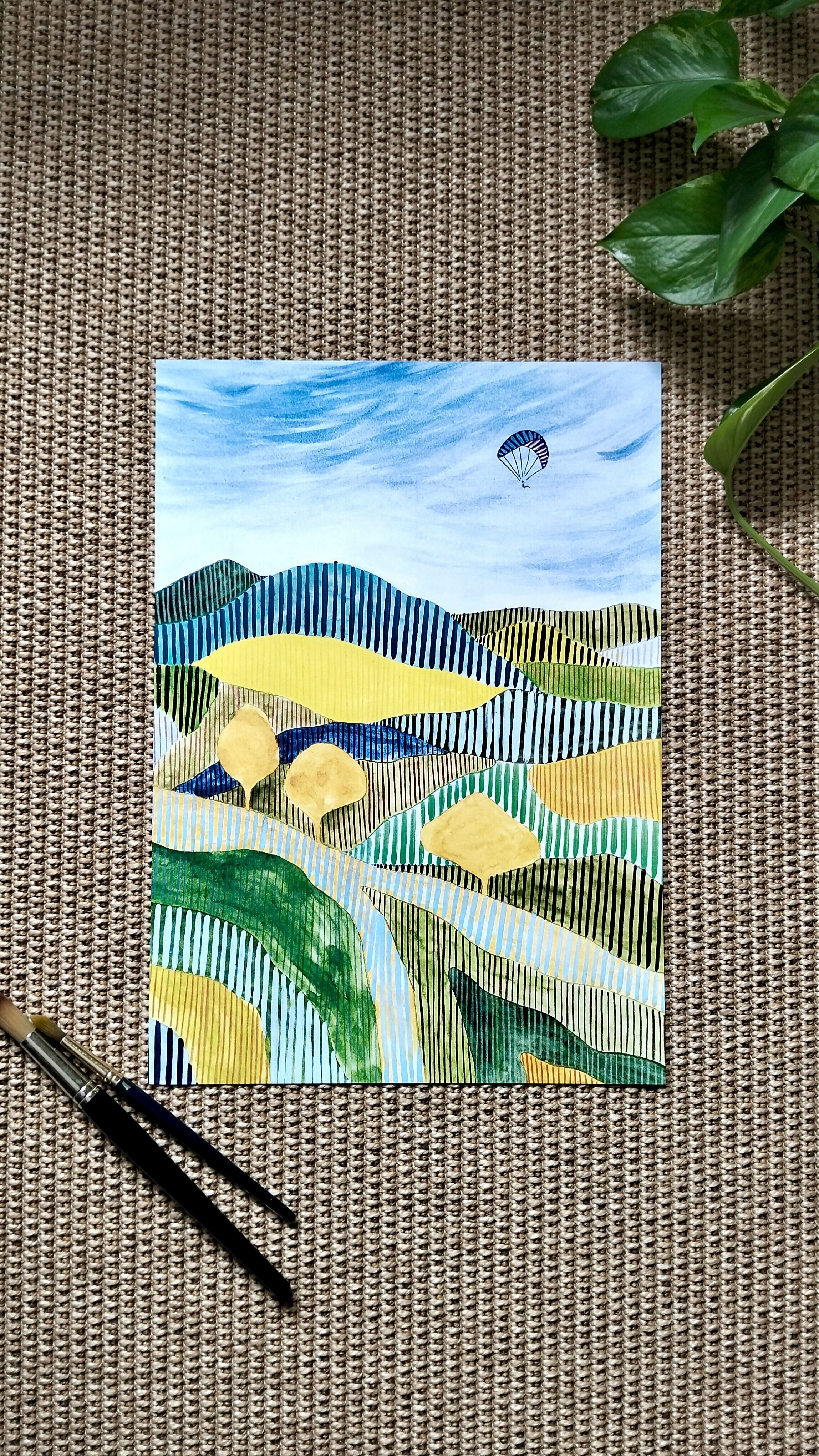 A3 Art Print | Malvern Hills