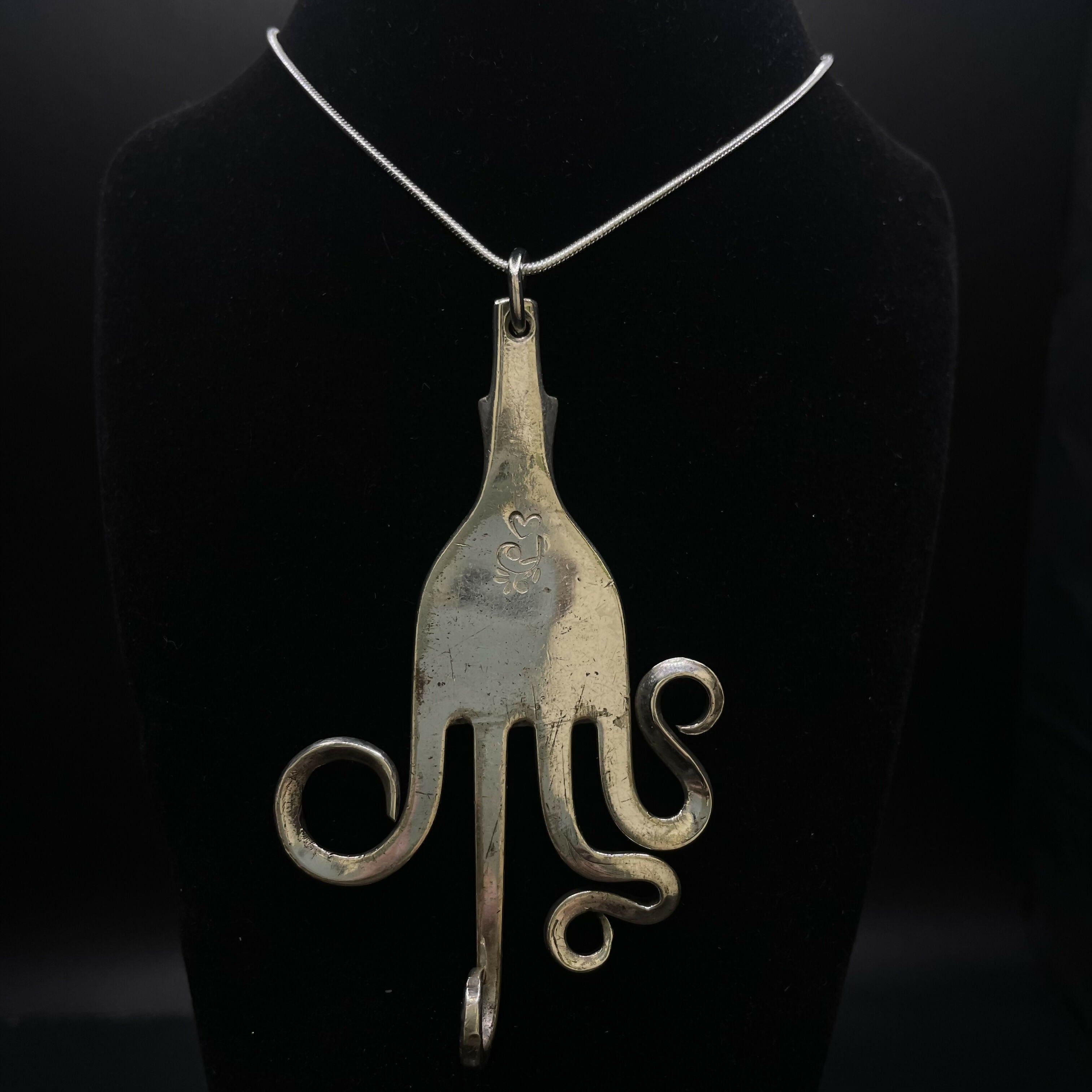 Silver Plated Cutlery Necklaces