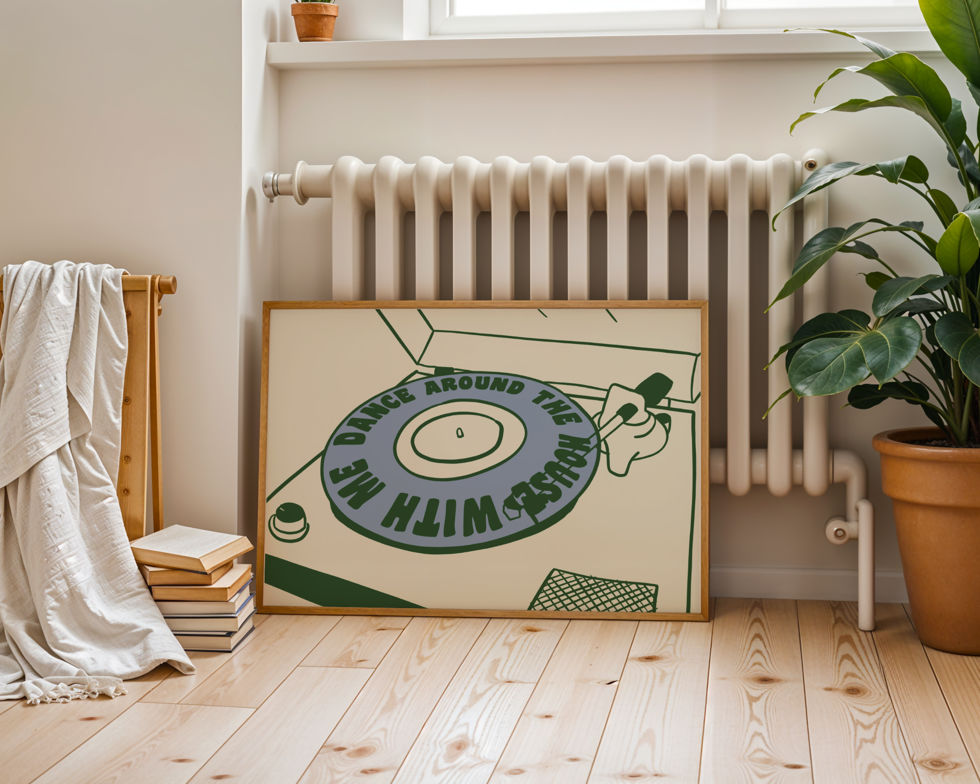 Dance Around The House With Me Print