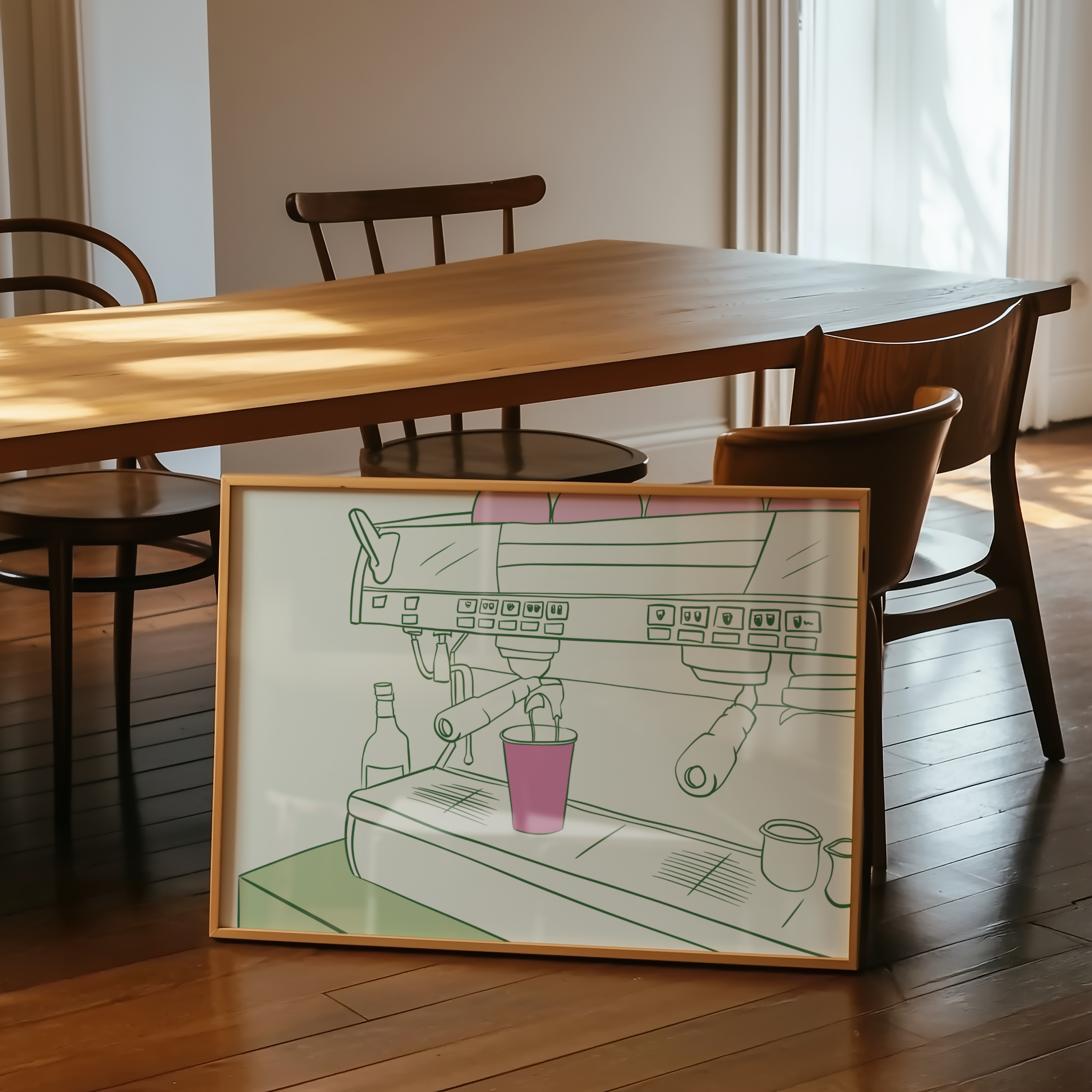 Coffee Machine Print
