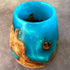 Mappa Burr & Turquoise Resin Hollow Form