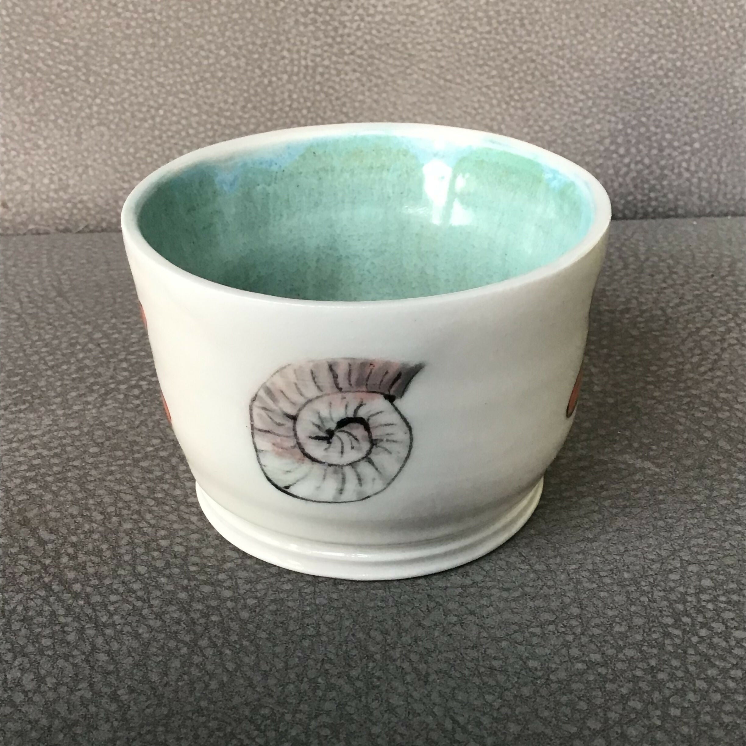 Porcelain Handpainted Starfish Pot