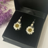 Daisy Teardrop Earrings