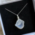 Handmade Sterling Silver White Moonstone Necklace