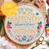DIY Embroidery Kit For Beginners - Happiness Blooms From Within