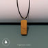 Natural Grain Wood Pendant