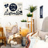 Scandi Stay Wild World Map Wall Hanging