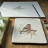 Bullfinch and Blossom Ceramic Tile Wall Art