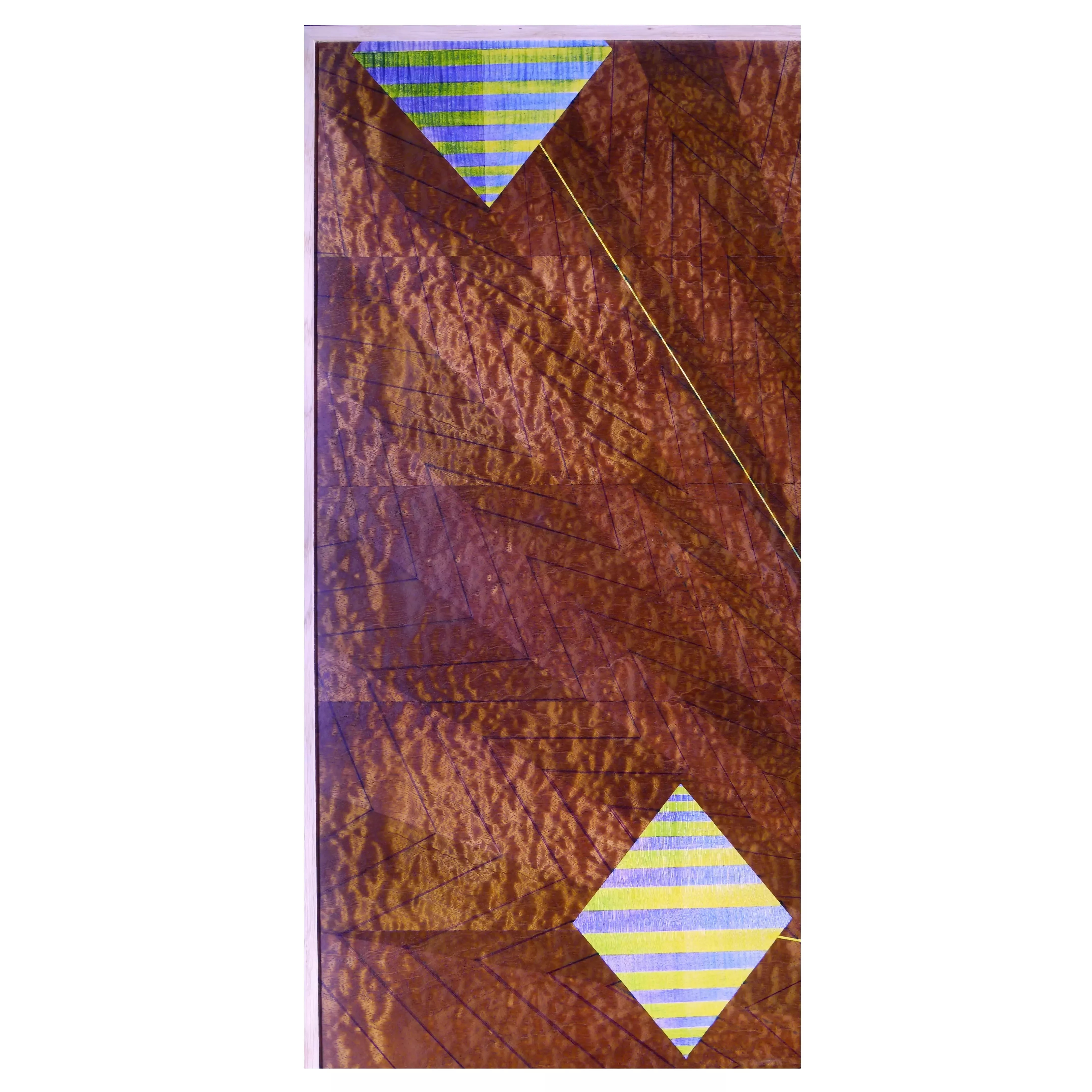 Innerysm: Intrinsic Motivation — Original Artwork (Marquetry on Panel) by Elementa Laudis