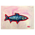 White Fish Art Print | Coastal Inspired Fish Illustration