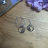 Lovely Butterfly Wings Charm Hoops