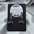 Chained Bow Earrings