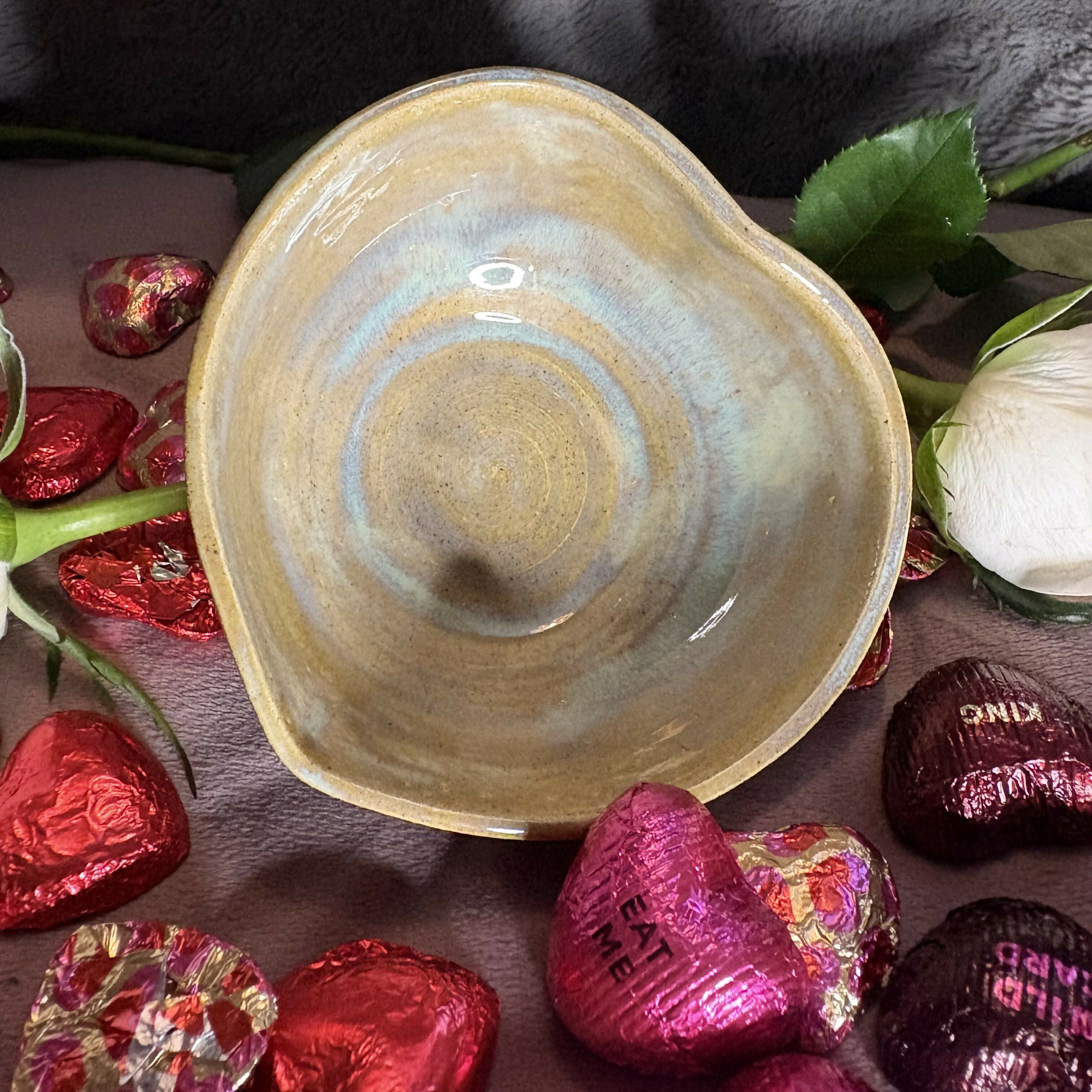 Taupe & Turquoise Bowl