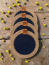 Tressé Cord Coasters, Set of 4