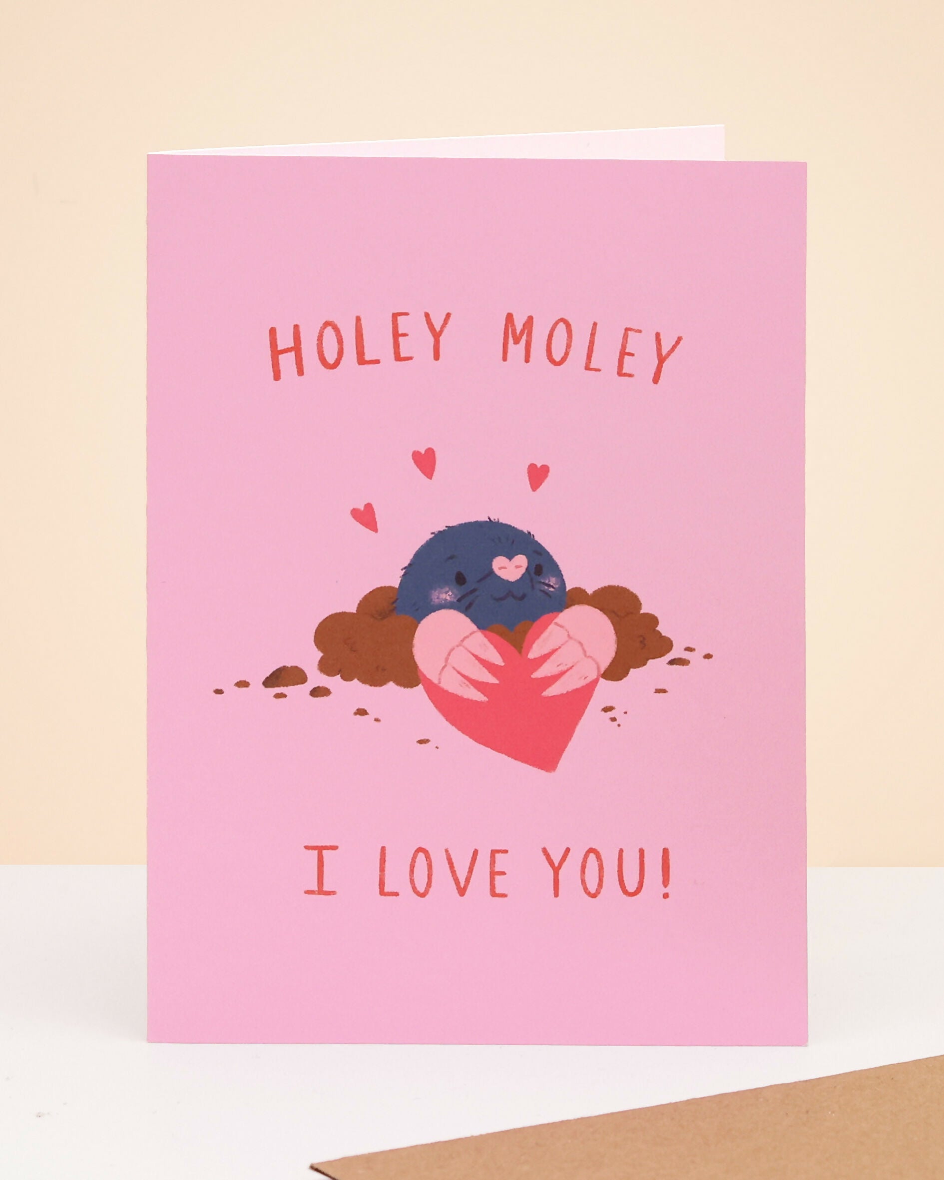 Holey Molely I Love You - Card
