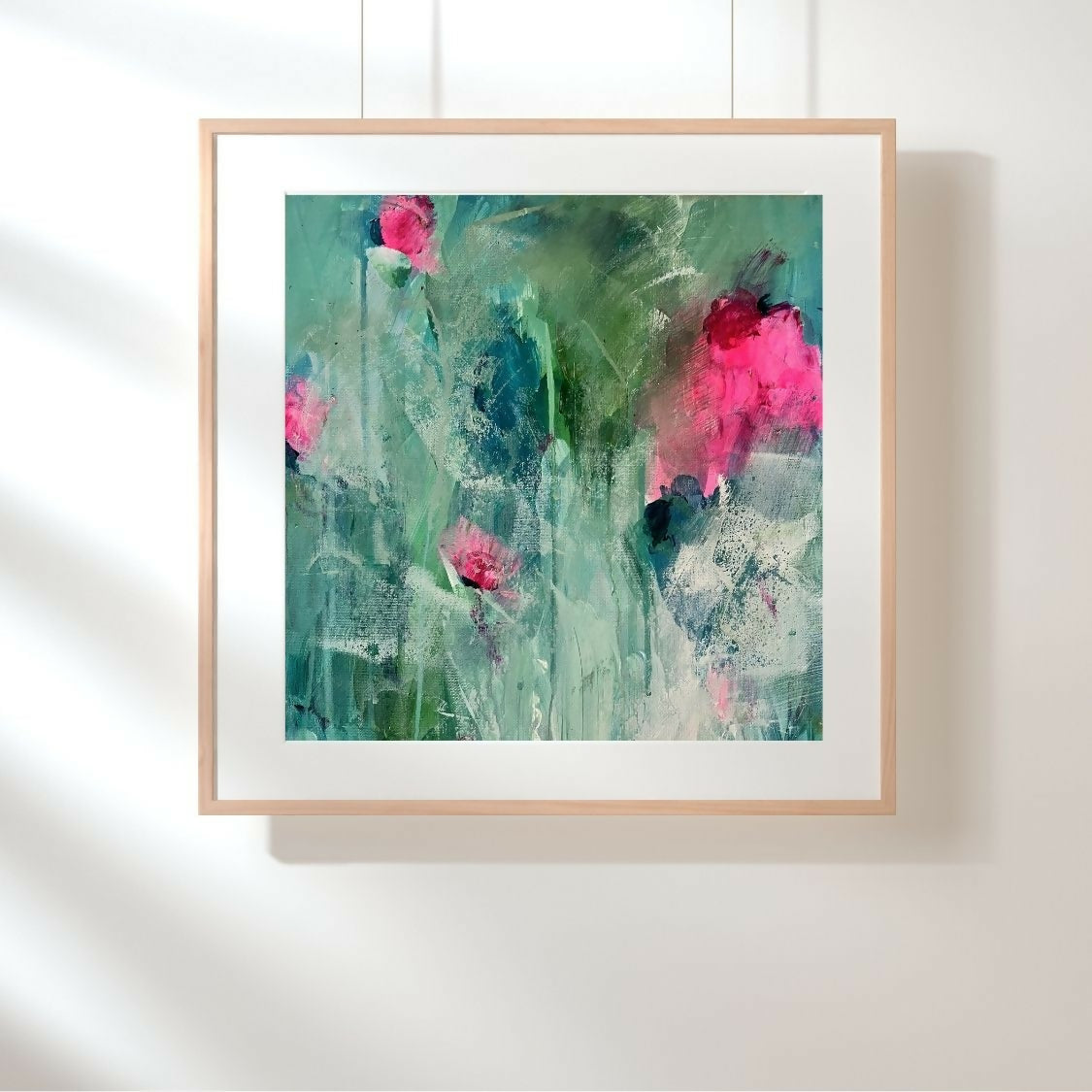 Abstract Floral Giclee Print - Wildflower Waltz