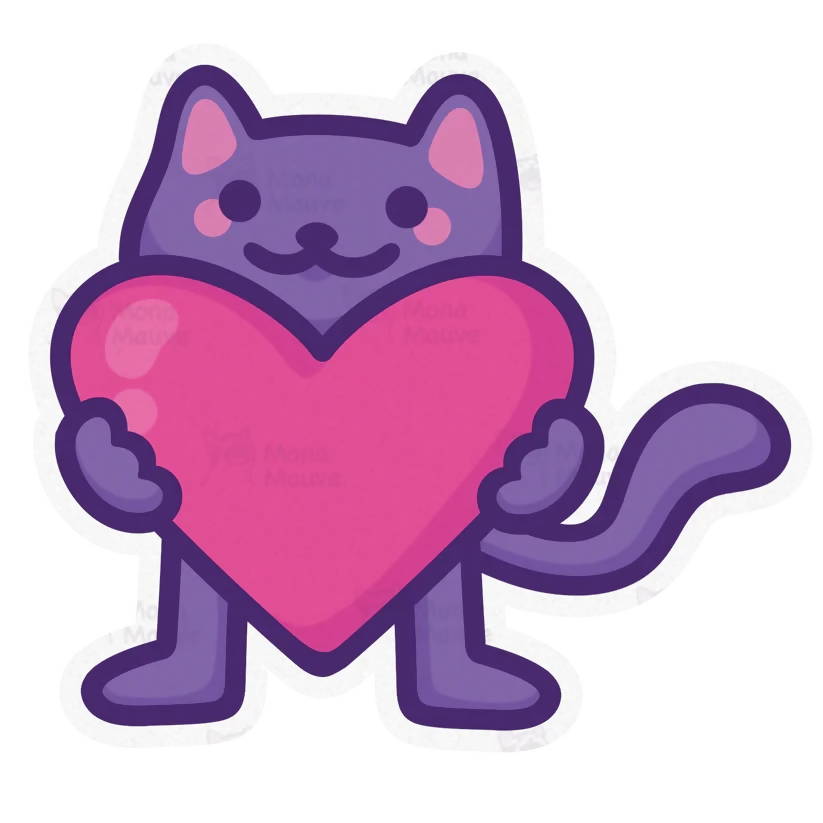 Love Cat Sticker