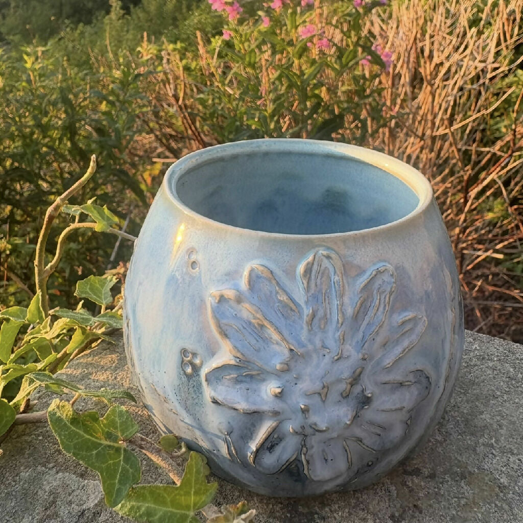 Blue Floral Bowl