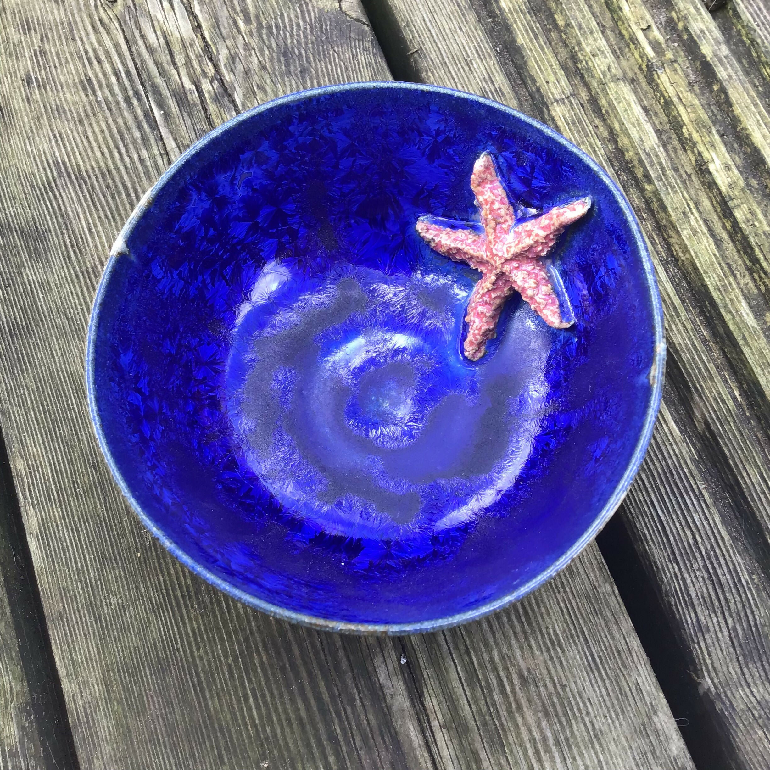 Crystal Starfish Bowl