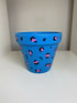Blue Leopard Pot