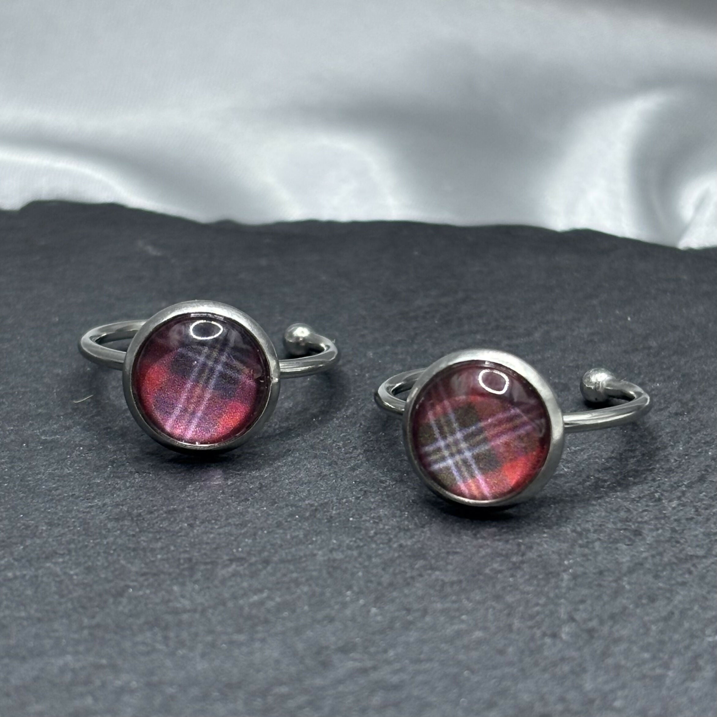 Pattern Silver Ring