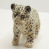 Ceramic Snow Leopard sculpture