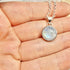 BLUE MOONSTONE NECKLACE