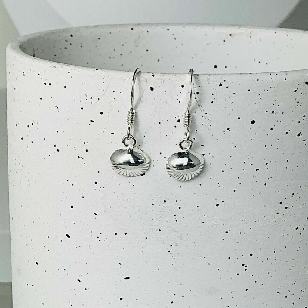 Sterling silver charm drop earrings available- various
