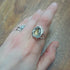 Labradorite Wire Wrapped Adjustable Ring