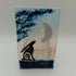 Fused Glass Silhouette Moon Gazing Hare