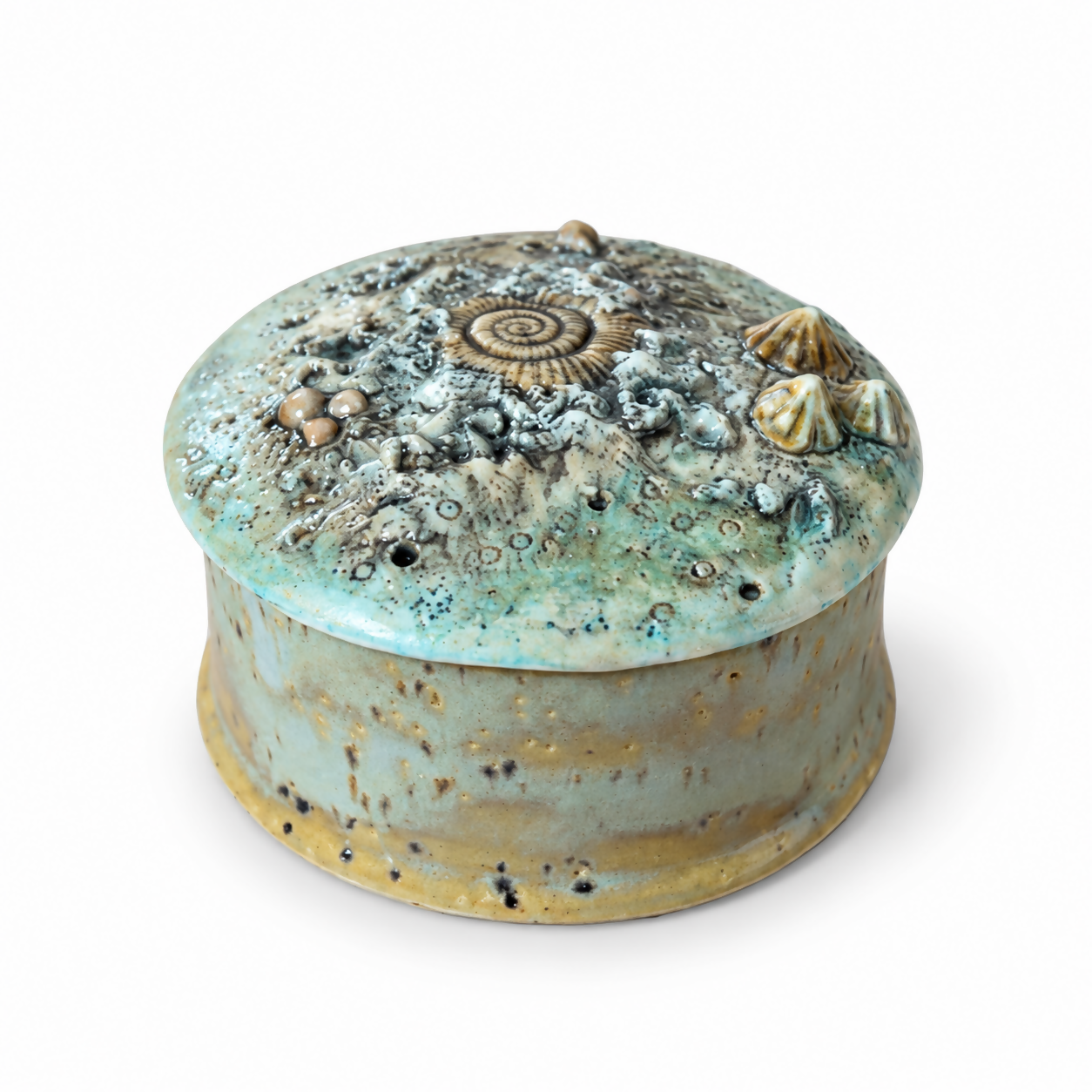 Porcelain Keepsake Box With Lid