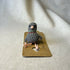 Crochet Pigeon Brooch