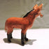 Ceramic Maned Wolf Sculpture