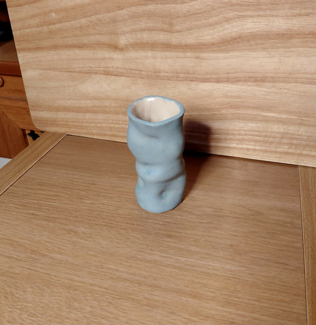 Soft Blue Bud Vase