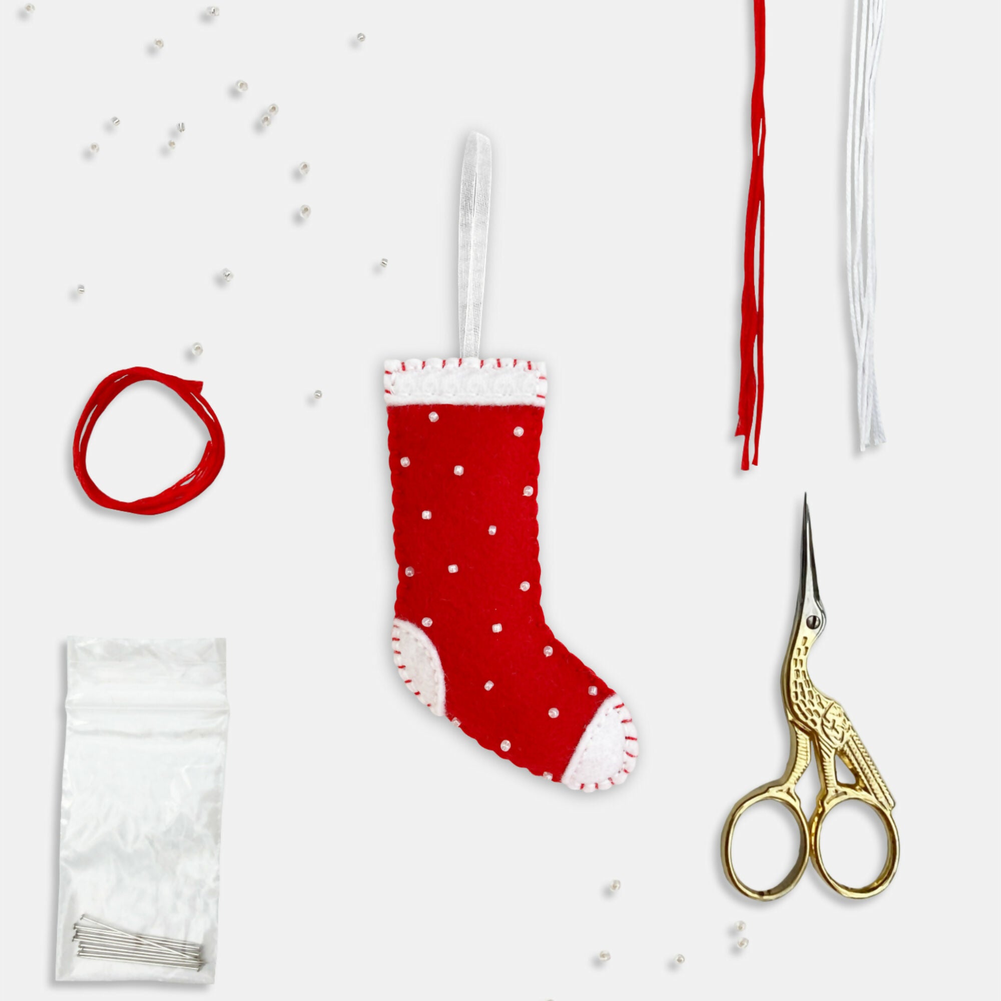 Mini Stocking Sewing Kit