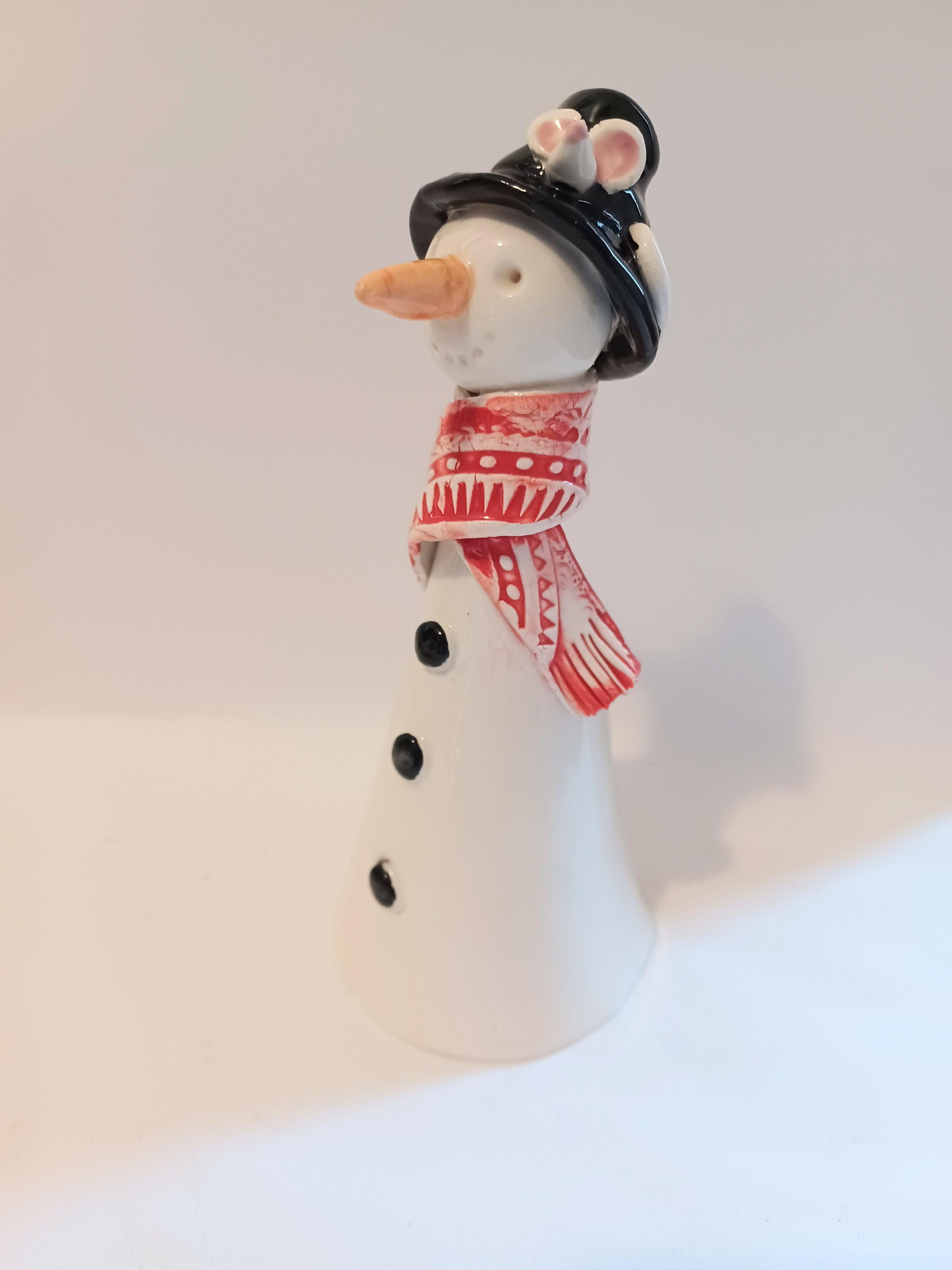 Tall Ceramic Angel or Snowman