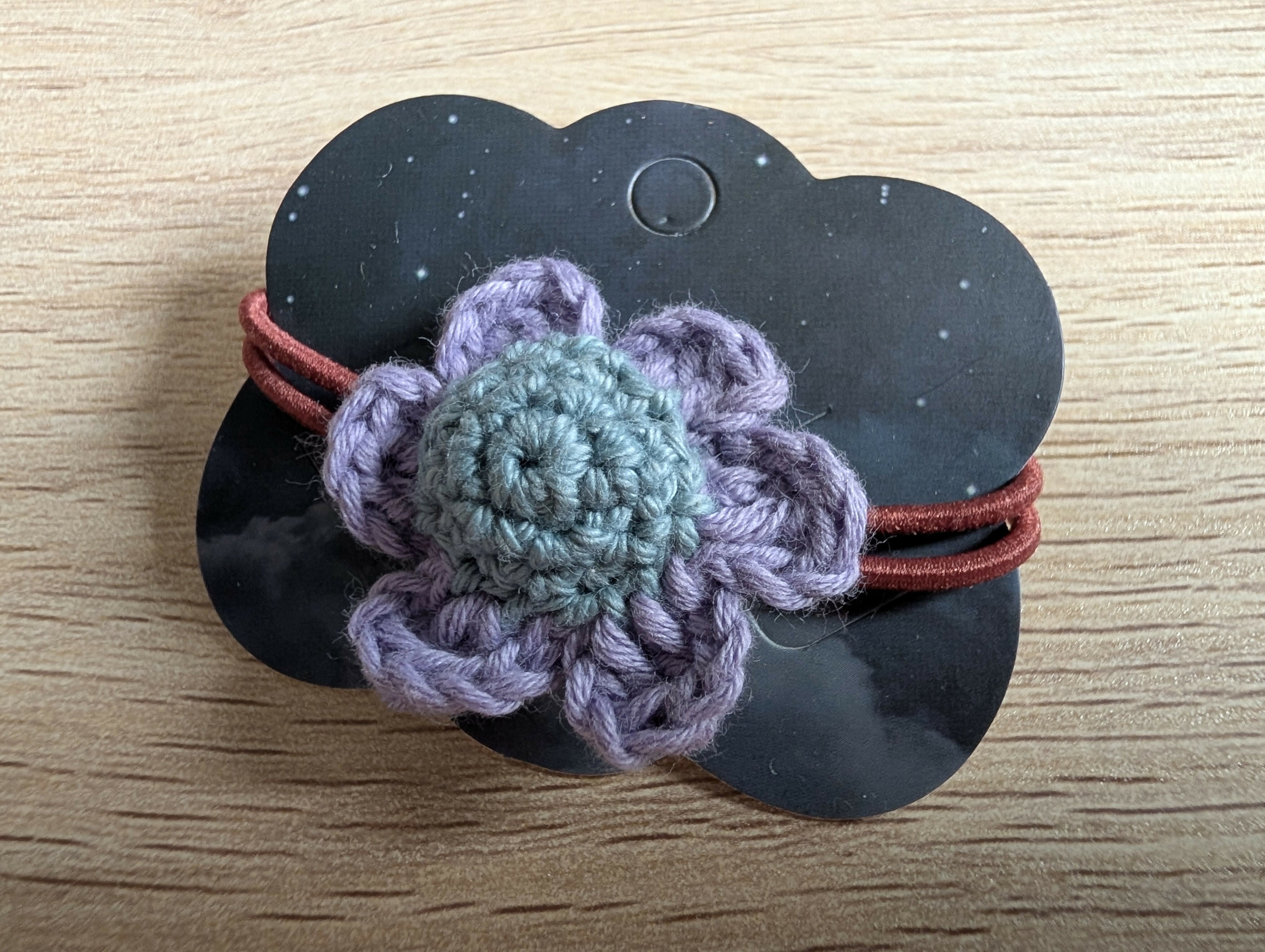 Hair Accessory - little purple flower